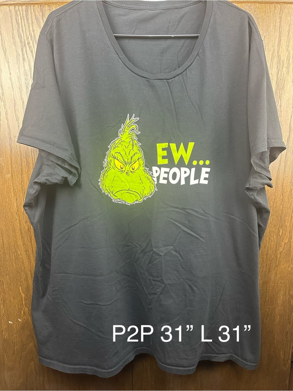 Black Grinch Graphic Tee - EW... PEOPLE